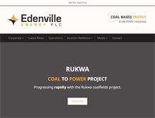 Tablet Screenshot of edenville-energy.com